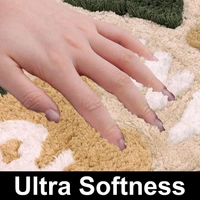 Luxe Home International Luxe Home Bath Mat Canada Sunny Super Soft Anti Skid Slip Water Soak Washable Door Mats for Home, Bathroom Mat, Floor Mat, Kitchen Mat for Floor (40x60 cm) Beige - 40X60 cm, Beige