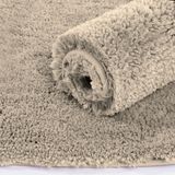 LUXE HOME INTERNATIONAL Luxe Home Bathmat 2800 GSM Microfiber Anti Slip Water Absorbent Machine Washable and Quick Dry Vegas Mats for Bathroom, Kitchen, Entrance ( Beige , 60x90 Cm , Pack of 1 ) - Beige