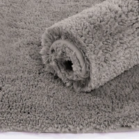 LUXE HOME INTERNATIONAL Luxe Home Bathmat 2800 GSM Microfiber Anti Slip Water Absorbent Machine Washable and Quick Dry Vegas Mats for Bathroom, Kitchen, Entrance ( Taupe , 60x90 Cm , Pack of 1 ) - 60x90 cm, Taupe