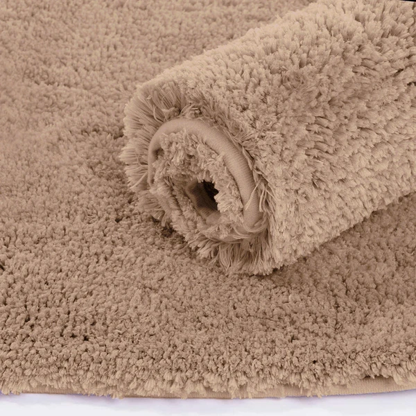 LUXE HOME INTERNATIONAL LuxeHomeBathmat2800GSMMicrofiberAntiSlipWaterAbsorbentMachineWashableandQuickDryVegasMatsforBathroom,Kitchen,Entrance(Rust,45x75Cm,Packof1) - Rust