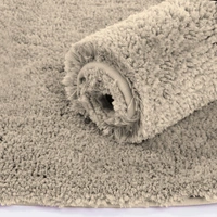 LUXE HOME INTERNATIONAL Luxe Home Bathmat 2800 GSM Microfiber Anti Slip Water Absorbent Machine Washable and Quick Dry Vegas Mats for Bathroom, Kitchen, Entrance ( Beige , 40x60 Cm , Pack of 1 ) - 40x60 cm, Beige