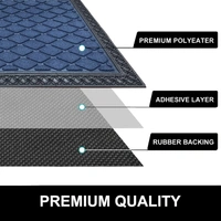 Luxe Home International Luxe Home Coir Door Mat Anti Slip Square Waterproof Doormat for Indoor and Outdoor (Blue, 40cm x 60cm) - 40x60 cm, Blue