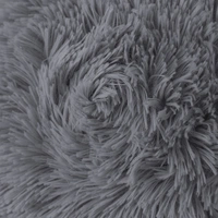 LUXE HOME INTERNATIONAL Luxe Home Cushion Cover Marino Fur Sold Design Ultra Soft for Home Decor, Sofa, Bedroom, Fernituer, Living Room Set of 2 ( 16"x16", Grey ) - 16x16, Grey
