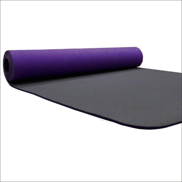 LUXE HOME INTERNATIONAL Luxe Home EVA Double-layer Yoga Mat ( Size - 2x6 Ft , Color - Purple ) - Purple