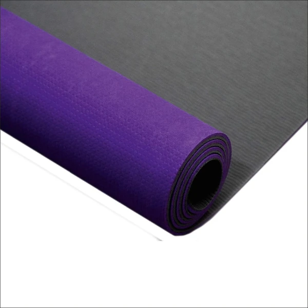 LUXE HOME INTERNATIONAL LuxeHomeEVADouble-layerYogaMat(Size-2x6Ft,Color-Purple) - Purple