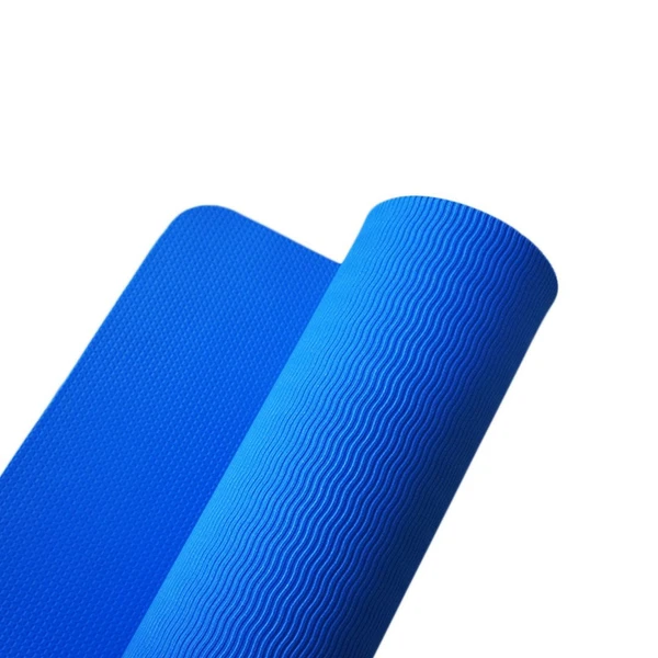 LUXE HOME INTERNATIONAL LuxeHomeEVASingle-layerYogaMat(Size-2x6Ft,Color-Blue) - Blue