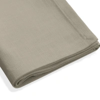 Luxe Home International 100% Cotton Dining Table Kitchen Napkin ( 45x45 cm, Taupe ) Set of 4 - 45x45 cm, Beige