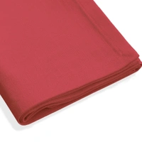 Luxe Home International 100% Cotton Dining Table Kitchen Napkin ( 45x45 cm, Maroon ) Set of 4 - 45x45 cm, Red