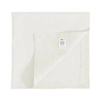 Luxe Home International 100% Cotton Dining Table Kitchen Napkin ( 45x45 cm, White ) Set of 4 - 45x45 cm, White