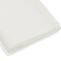 Luxe Home International 100% Cotton Dining Table Kitchen Napkin ( 45x45 cm, White ) Set of 4 - 45x45 cm, White