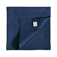Luxe Home International 100% Cotton Dining Table Kitchen Napkin ( 45x45 cm, Navy Blue ) Set of 4 - 45x45 cm, Blue
