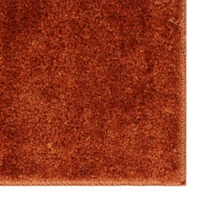 LUXE HOME INTERNATIONAL Bathmat Bostan Microfiber 1600 GSM Anti-Skid ( Rust , 38 Cm x 58 Cm , Pack of 1 ) - 40x60 cm, Rust