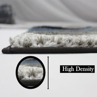 LUXE HOME INTERNATIONAL Bathmat Oyster Microfiber 1600 GSM Anti-Skid ( Sandune , 38 Cm x 58 Cm , Pack of 1 ) - 40x60 cm, Sandune