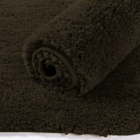 LUXE HOME INTERNATIONAL Runner Newman Microfiber 2500 GSM Anti Slip ( Arabic Coffee, 2x5 Ft, Pack of 1 ) - 2x5 Ft, Arabic Coffee