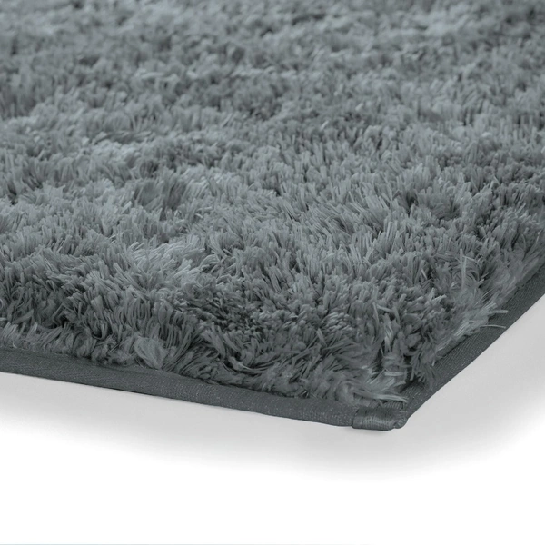 Luxe Home International LUXE HOME INTERNATIONAL Carpet Super Soft Anti Slip Vegas Rectangular Rugs For Bedroom,Livingroom(Grey,3X5 Feet) - 3x5 Ft, Grey