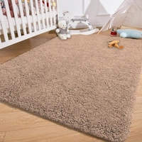 Luxe Home International LUXE HOME INTERNATIONAL Carpet Super Soft Anti Slip Vegas Rectangular Rugs For Bedroom,Livingroom(Rust,3X5 Feet) - 3x5 Ft, Rust