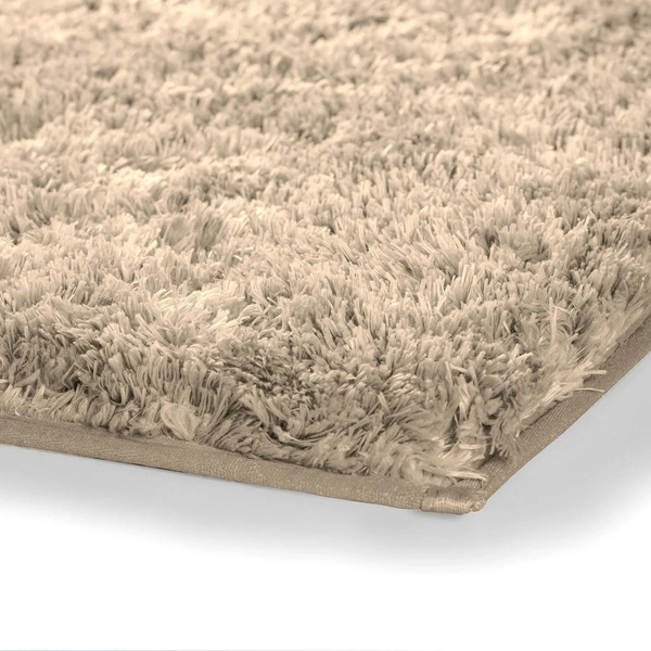 Luxe Home International LUXE HOME INTERNATIONAL Carpet Super Soft Anti Slip Vegas Rectangular Rugs For Bedroom,Livingroom(Beige,3X5 Feet) - 3x5 Ft, Beige