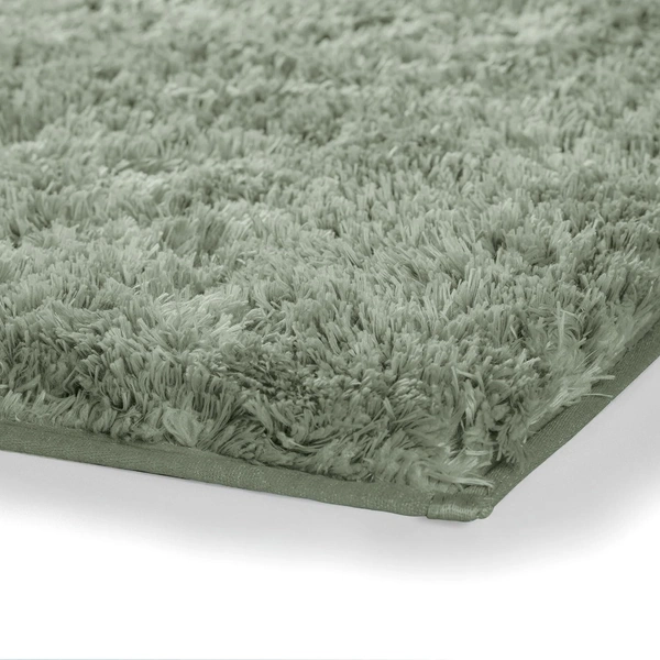 Luxe Home International LUXE HOME INTERNATIONAL Carpet Super Soft Anti Slip Vegas Rectangular Rugs For Bedroom,Livingroom(Pastel Green,3X5 Feet) - 3x5 Ft, Pastel Green