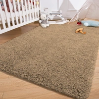 Luxe Home International LUXE HOME INTERNATIONAL Carpet Super Soft Anti Slip Vegas Rectangular Rugs For Bedroom,Livingroom(Gold,3X5 Feet) - 3x5 Ft, Gold