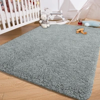 Luxe Home International LUXE HOME INTERNATIONAL Carpet Super Soft Anti Slip Vegas Rectangular Rugs For Bedroom,Livingroom(Silver,3X5 Feet) - 3x5 Ft, Silver