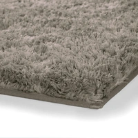 Luxe Home International LUXE HOME INTERNATIONAL Carpet Super Soft Anti Slip Vegas Rectangular Rugs For Bedroom,Livingroom(Taupe,4X6 Feet) - 4x6 Ft, Taupe