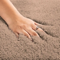 Luxe Home International LUXE HOME INTERNATIONAL Carpet Super Soft Anti Slip Vegas Rectangular Rugs For Bedroom,Livingroom(Rust,4X6 Feet) - 4x6 Ft, Rust