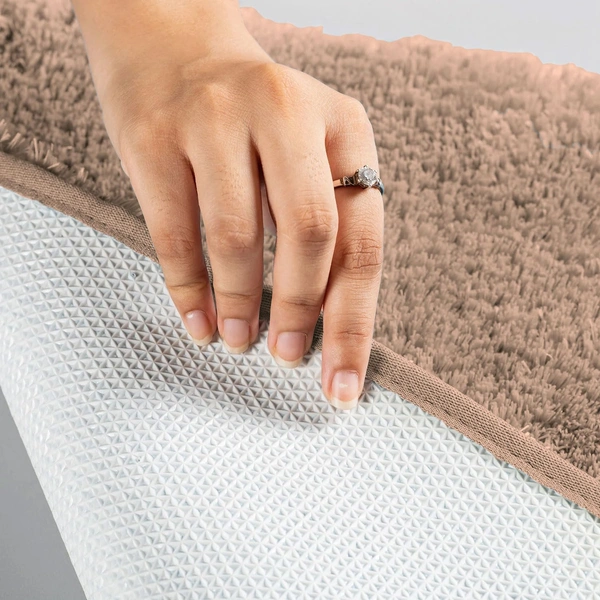 Luxe Home International LUXE HOME INTERNATIONAL Carpet Super Soft Anti Slip Vegas Rectangular Rugs For Bedroom,Livingroom(Rust,4X6 Feet) - 4x6 Ft, Rust