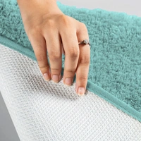 Luxe Home International LUXE HOME INTERNATIONAL Carpet Super Soft Anti Slip Vegas Rectangular Rugs For Bedroom,Livingroom(Aqua,4X6 Feet) - 4x6 Ft, Aqua