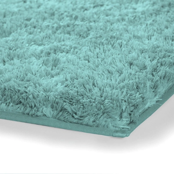 Luxe Home International LUXE HOME INTERNATIONAL Carpet Super Soft Anti Slip Vegas Rectangular Rugs For Bedroom,Livingroom(Aqua,4X6 Feet) - 4x6 Ft, Aqua