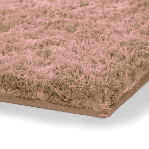 Luxe Home International LUXE HOME INTERNATIONAL Carpet Super Soft Anti Slip Vegas Rectangular Rugs For Bedroom,Livingroom(Peach,4X6 Feet) - 4x6 Ft, Peach