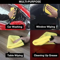 Luxe Home International LUXE HOME INTERNATIONAL Microfiber Car Cleaning Cloth - Soft 600 GSM Kitchen, Gym, Car, Glass & Home - Ultra Soft & Highly Absorbent Cleaning Cloth Set of 12 (30x40 cm, Solid Multi-Colour) - 30x40, Multicolor