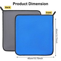 Luxe Home International LUXE HOME INTERNATIONAL Microfiber Car Cleaning Cloth - Soft 600 GSM Kitchen, Gym, Car, Glass & Home - Ultra Soft & Highly Absorbent Cleaning Cloth Set of 12 (40X40 cm, Solid Multi-Colour) - 40x40, Multicolor