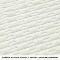 Luxe Home International Rabbit Tail Fur Carpet Super Soft, Washable, Anti Skid Carpets for Home, Bedroom, Livingroom - (4x6 Feet, Cream) - 4x6 Feet, Cream