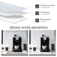 Luxe Home International LUXE HOME INTERNATIONAL Rectangular Pack of 6 Table Placemat (Yellow, Rubber) - 30x40 cm, Yellow