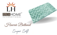 LUXE HOME INTERNATIONAL Runner Hawaii Microfiber 2500 GSM Anti-Skid ( Antic , 2 Ft x 5 Ft , Pack of 1 ) - 2x5 Ft, Antic