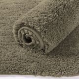 LUXE HOME INTERNATIONAL Carpet Newman Microfiber 2500 GSM Anti Slip ( taupe, 4x6 Ft, Pack of 1 ) - taupe