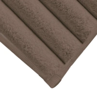 Luxe Home International Stripe Fur Sofa Cover 3 Seater Ultra-Soft Washable Anti-Slip Slipcover for Sofa (Cocoa, 170x90 cm) - Small, Cocoa