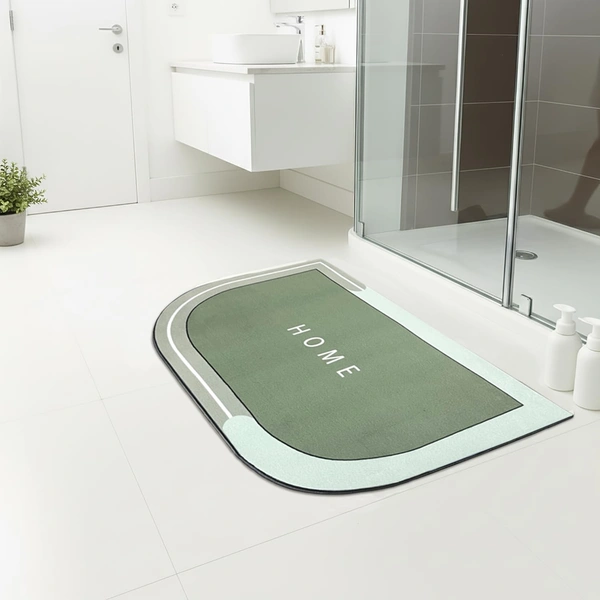 Luxe Home International Luxe Home Internationl Rubber Doormat Home Design Anti Slip Skid, Soft, Washable Door Mat for Home Entrance, Bathroom, Kitchen, Living Room, Office (35x58 cm) - 35x58, Multicolor