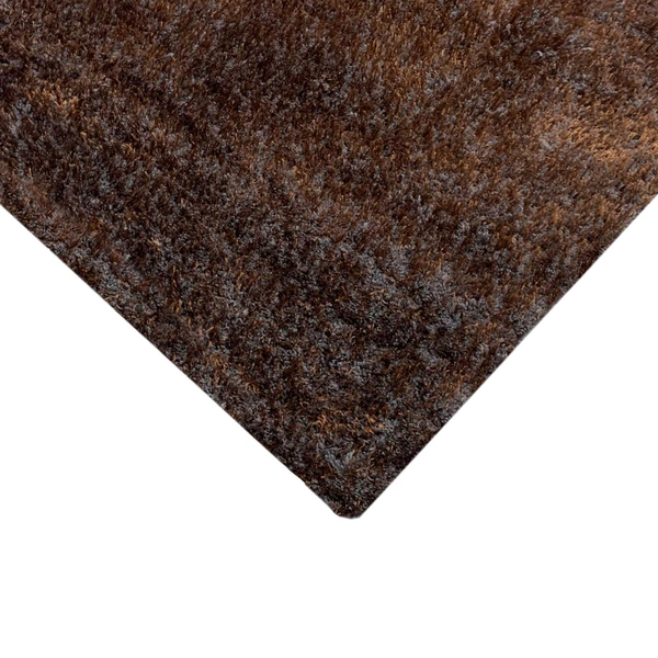 Luxe Home International Luxe Home Jordan Ultra Soft Microfiber (6x9 Feet) Floor Area Rug - copper - Shaggy, Carpet for Living Room, Bedroom Carpets for Floor, and Home Decor - 6X9, copper