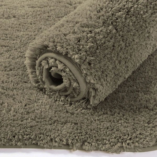 Luxe Home International Luxe Home Newman Carpets Microfiber Shaggy Carpet for Living Room, Bedroom - 3x5 Feet, Ultra Soft Non-Slip Fluffy Area Rug, Easy to Clean, Taupe - 3x5 Ft, Taupe