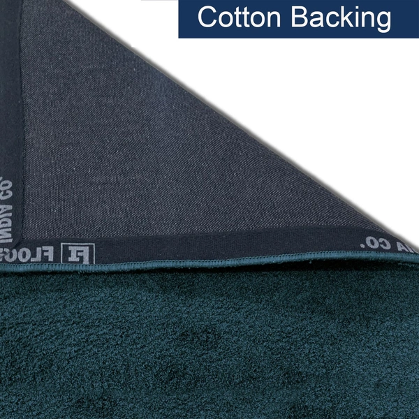 Luxe Home International Luxe Home Oman Ultra Soft Microfiber (6x9 Feet) Floor Area Rug - Green - Shaggy, Non-Slip, Carpet for Living Room, Bedroom Carpets for Floor, and Home Decor - 6X9, Green