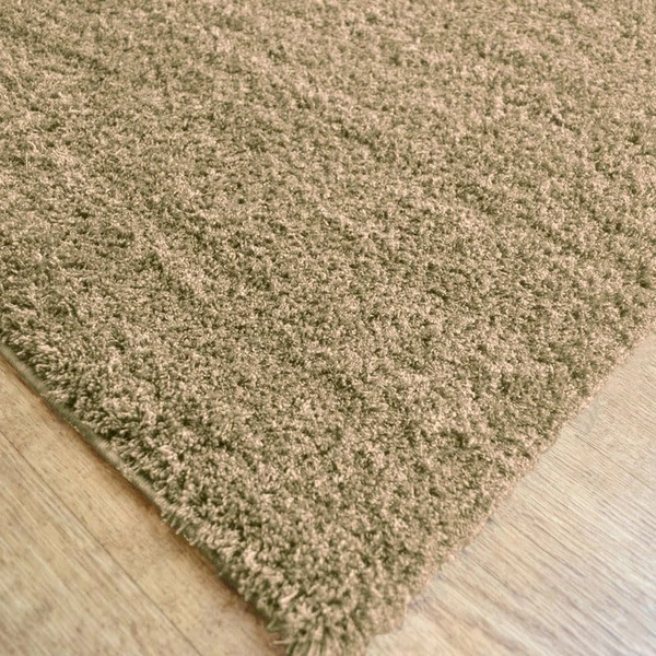 Luxe Home International Luxe Home Oman Ultra Soft Microfiber (6x9 Feet) Floor Area Rug - Anti Gold - Shaggy, Non-Slip, Carpet for Living Room, Bedroom Carpets for Floor, and Home Decor - Anti Gold