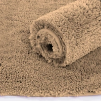 LUXE HOME INTERNATIONAL Luxe Home Runner 2800 GSM Microfiber Anti Slip Water Absorbent Machine Washable and Quick Dry Vegas Mats for Bathroom, Kitchen, Entrance ( Gold , 2x5 Ft , Pack of 1 ) - 2x5 Ft, Gold