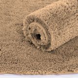 LUXE HOME INTERNATIONAL Luxe Home Bathmat 2800 GSM Microfiber Anti Slip Water Absorbent Machine Washable and Quick Dry Vegas Mats for Bathroom, Kitchen, Entrance ( Gold , 60x90 Cm , Pack of 1 ) - Gold
