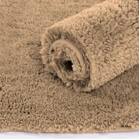 LUXE HOME INTERNATIONAL Luxe Home Bathmat 2800 GSM Microfiber Anti Slip Water Absorbent Machine Washable and Quick Dry Vegas Mats for Bathroom, Kitchen, Entrance ( Gold , 60x90 Cm , Pack of 1 ) - 60x90 cm, Gold