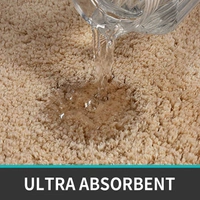 LUXE HOME INTERNATIONAL Luxe Home Bathmat 2800 GSM Microfiber Anti Slip Water Absorbent Machine Washable and Quick Dry Vegas Mats for Bathroom, Kitchen, Entrance ( Gold , 60x90 Cm , Pack of 1 ) - 60x90 cm, Gold