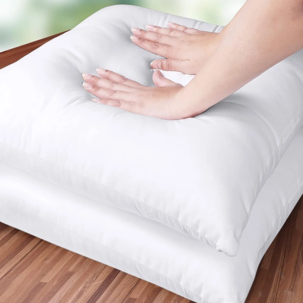 Luxe Home International Luxe Home Cushion Filler 16 inch x 16 inch for Sofa Cushion Covers - White, Pack of 5 - 40x40 Cm, White