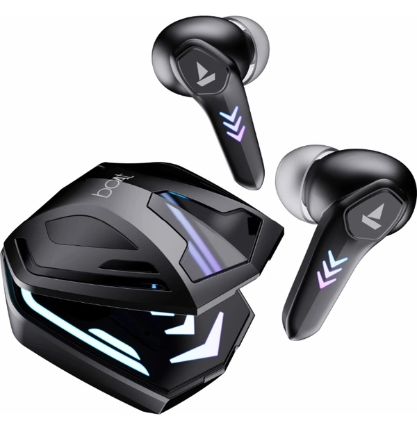 boAt Immortal 131 with Beast Mode, 40 Hours Playback and ENX Tech Bluetooth Headset - Black
