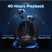 boAt Immortal 131 with Beast Mode, 40 Hours Playback and ENX Tech Bluetooth Headset - Black
