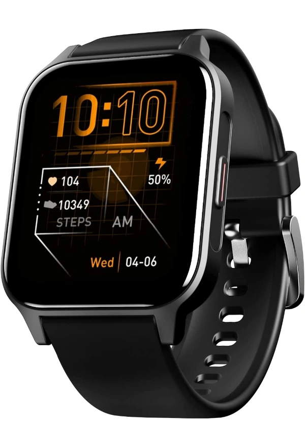 boAt Xtend Call Plus Smart Watch with 1.91" HD Display, Advanced BT Calling, Coins, ENX Tech, HR & SpO2, English & Hindi Languages, Multiple Watch Faces, 100+Sports Modes(Active Black)